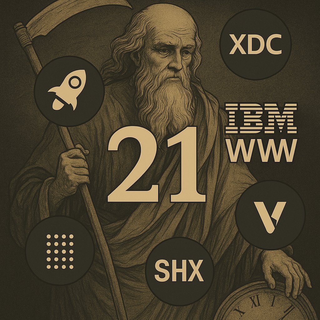 CryptoVikng's tweet image. 🧵 The 21 Code | ISO20022 | Trump’s Big Beautiful Bill | IBM’s World Wire 🧠💰🔗

There’s a hidden code threading the future of money together, and it’s becoming impossible to ignore.

That code is 21 🪐

Let me show you why it matters 🧵👇

$SHx $VELO $XLM $XDC #IBM