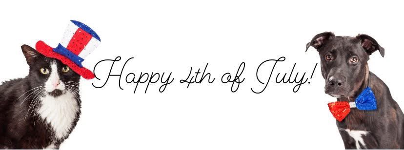 SymphonyVet's tweet photo. Happy Independence Day from the Symphony Mobile Veterinary Clinic family to yours!!! #4thofJuly #IndependenceDay #celebration #fireworks #fun #july4thweekend #july4th https://t.co/ZRFYeL3Rtb
