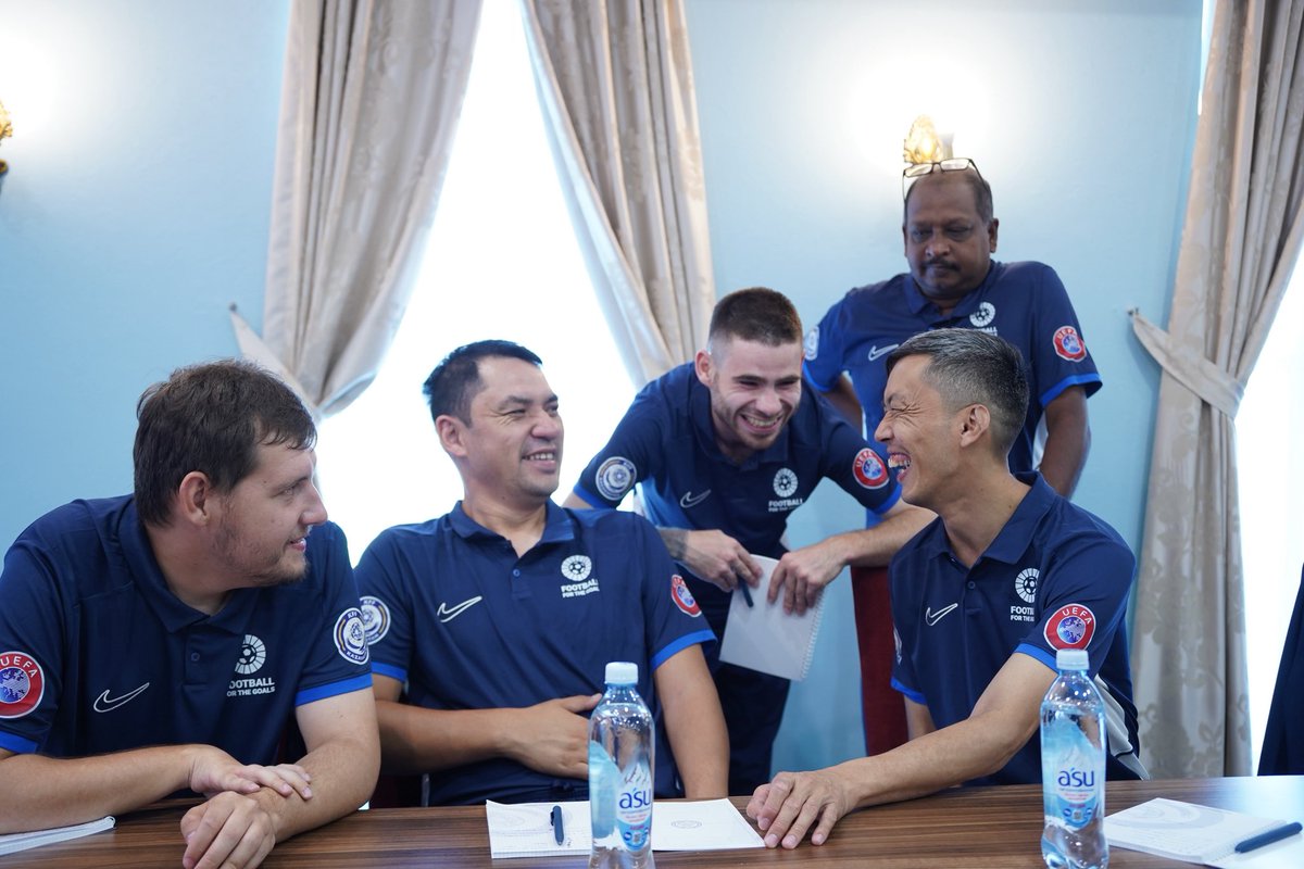 🇰🇿 Kazakhstan hosted the world’s first Cerebral Palsy Football Pro License Coaching Course.

Organized in collaboration with <a href="/ifcpf/">IFCPF (CP Football) ⚽️</a> the seminar took place in Astana from July 2–4.
 
A global milestone for inclusive football.

#KFF | #CPFootball | #InclusiveSport | #IFCPF