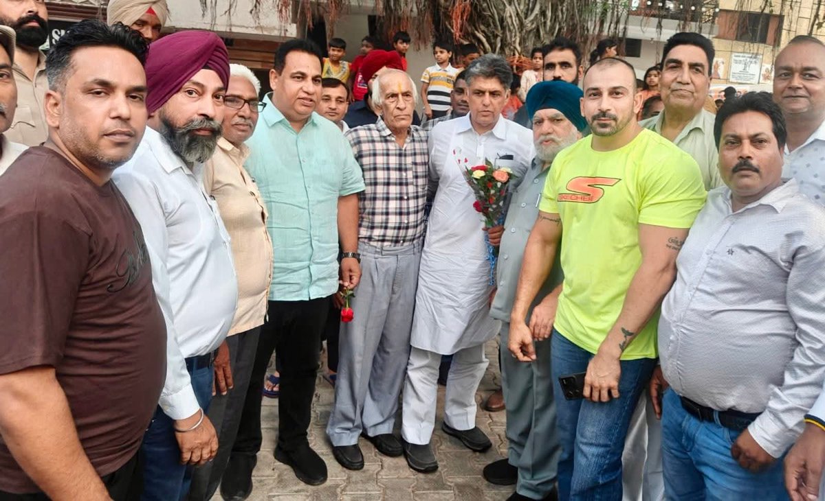 Harmohinder Singh Lucky (@luckyhsinc) on Twitter photo Sh. <a href="/ManishTewari/">Manish Tewari</a>, MP Chandigarh, along CTCC officals inaugurated CCTV cameras at Mauli Jagra village, Chandigarh.
This initiative aims to enhance security and surveillance in the area, ensuring a safer environment for all residents.
<a href="/INCChandigarh/">Chandigarh Congress</a> Sh. <a href="/ManishTewari/">Manish Tewari</a>, MP Chandigarh, along CTCC officals inaugurated CCTV cameras at Mauli Jagra village, Chandigarh.
This initiative aims to enhance security and surveillance in the area, ensuring a safer environment for all residents.
<a href="/INCChandigarh/">Chandigarh Congress</a>