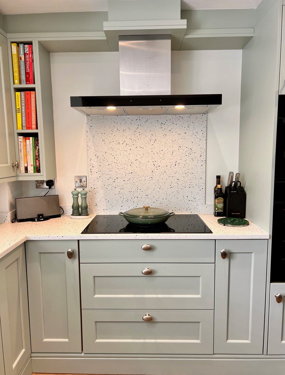 Kitchen of the month 
Kitchens &amp; Bedrooms by Vie,
Inside Urmston Interiors
8 Station Bridge, Urmston, Manchester, M41 9SB
0161-230-0700
#kitchens #urmston #flixton #bedrooms #stretford #m41
New sea breeze painted Edison, Minerva worktops &amp; AEG appliances.