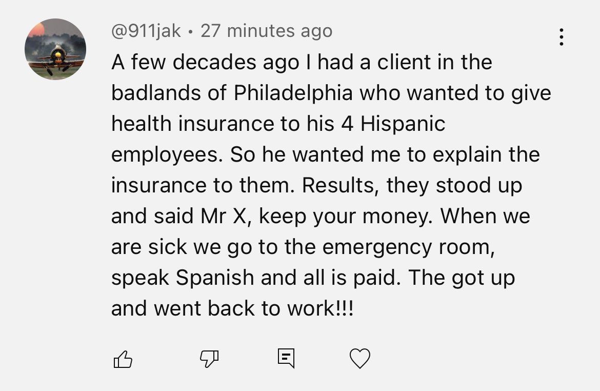 Read this comment from my YT channel. Pretty cRaZy!!

Once you read it you will understand why so many wanted the Medicaid for illegals loophole closed on the OBBB. 

Many simply do not understand what is actually going on.