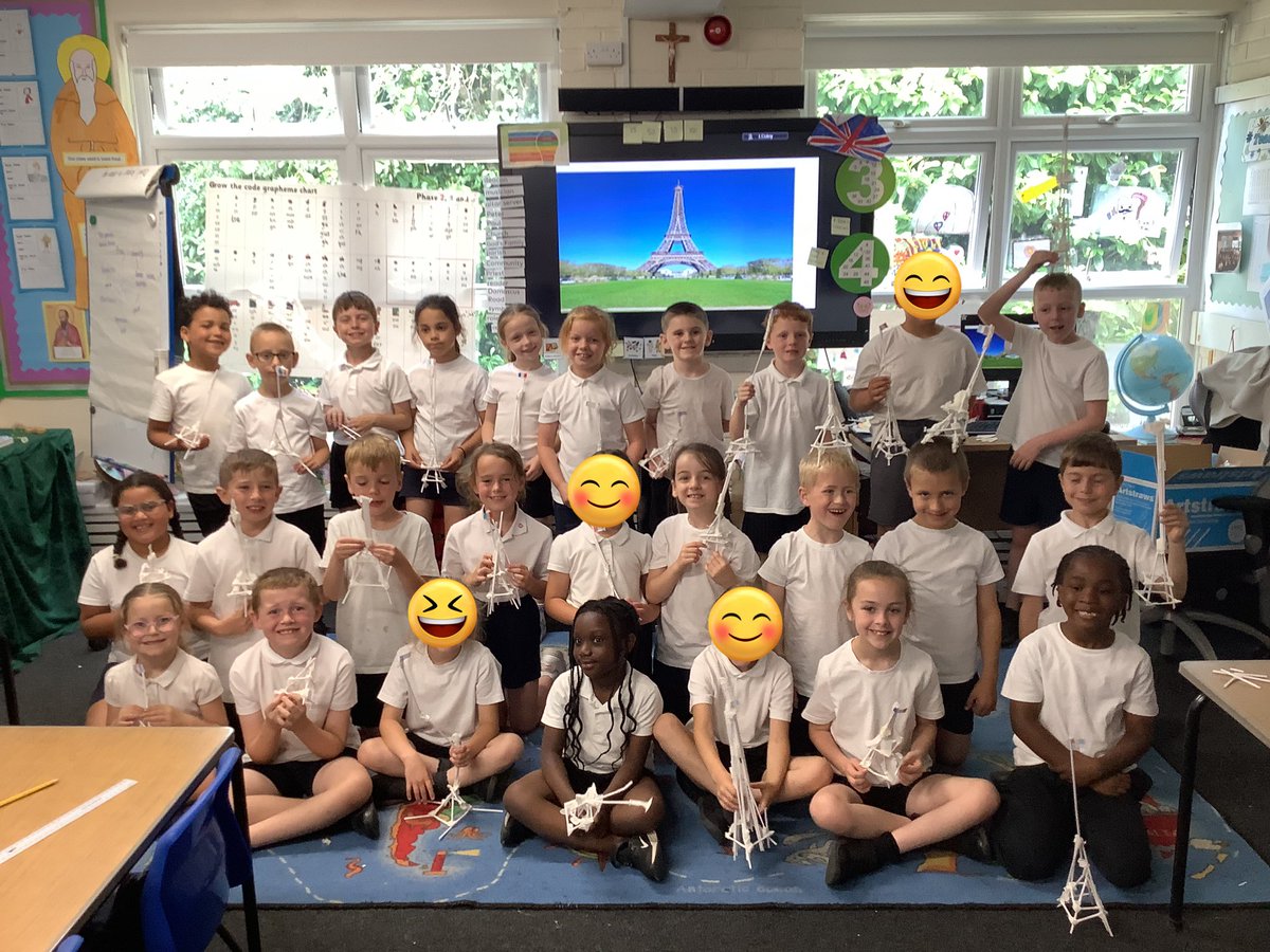 #Year2 were fantastique whilst making #TheEiffelTower in #DT #EnrichmentWeek2025