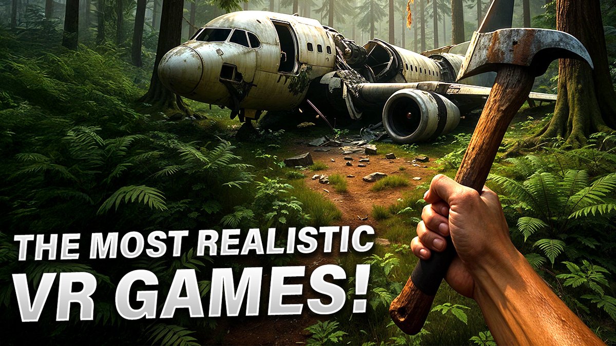 matteo311's tweet image. It&apos;s time to jump into a VR Genre that gives us the most realistic VR games with the deepest mechanics.  These games range from chill experiences to straight up horror.

Click here - youtu.be/JBUDGGVodUw