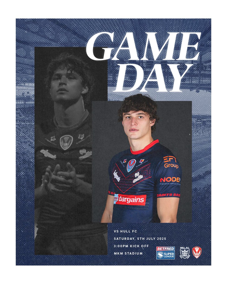 🔵🔴 𝑮𝑨𝑴𝑬 𝑫𝑨𝒀

🆚 <a href="/hullfcofficial/">Hull FC</a>
📌 MKM Stadium
🎟 Available at the ground
🕒 3pm KO
📺 Sky Sports +

#COYS