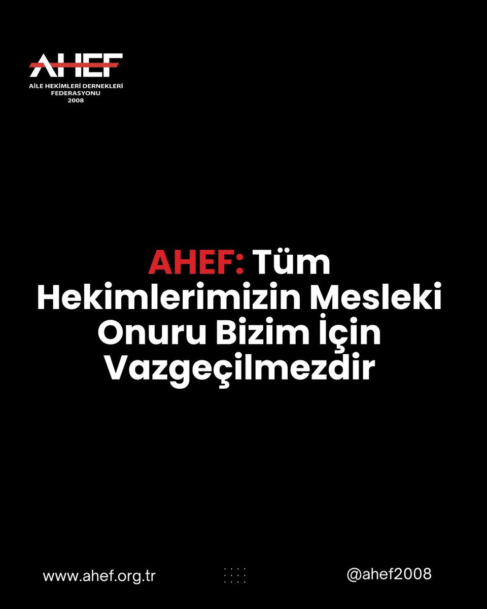 3 Temmuz 2025 tarihinde,Türkiye Büyük Millet Meclisi Sağlık ve Aile Politikaları Komisyonu'nda görüşülmekte olan ilgili yasa tasarısı üzerine söz alarak fikirlerini ileten TAHUD yetkilisi ;konuşması sırasında sahada görev yapan pratisyen aile hekimlerine yönelik hekimlik