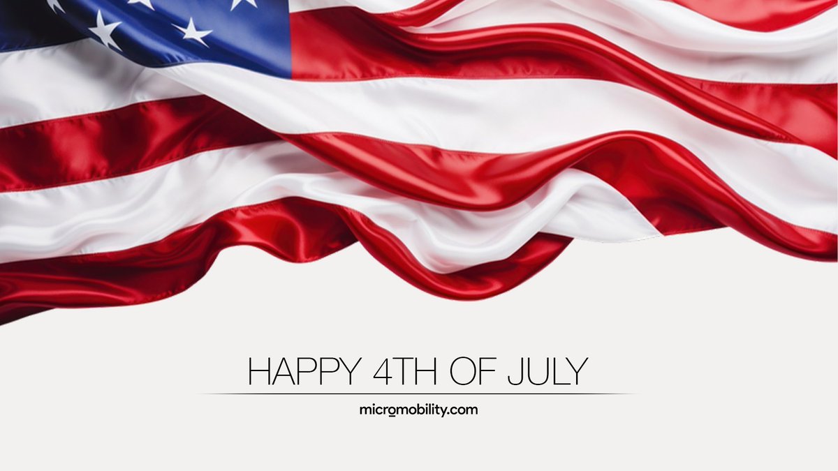 Stars, stripes, and smooth rides.
Celebrate freedom with every trip 🇺🇸 
Happy #July4th 🛴✨
