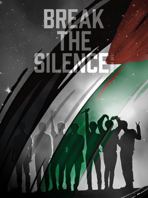 KIM NAMJOON! KIM SEOKJIN! MIN YOONGI! JUNG HOSEOK! PARK JIMIN! KIM TAEHYUNG! JEON JUNGKOOK! BTS! 

SPEAK UP FOR YOUR PALESTINIAN A.R.M.Y, SUDANESE A.R.M.Y
THEY NEED YOUR VOICES THE MOST RIGHT NOW. 

<a href="/BTS_twt/">방탄소년단</a> <a href="/bts_bighit/">BTS_official</a> 
#SpeakYourselfBTS 
#HYBEDivestFromZionis