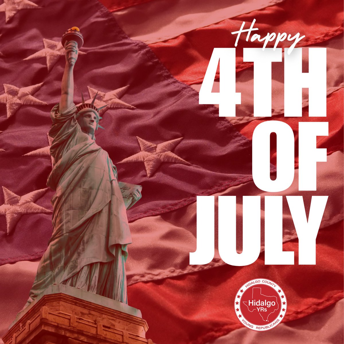 HidalgoYRs's tweet image. Happy "No kings day"😉 Freedom isn’t free! Today we honor the brave who secured it and the patriots who protect it. Happy 4th of July from the Young Republicans! 🇺🇸 #GodBlessAmerica #YRs #4thOfJuly
