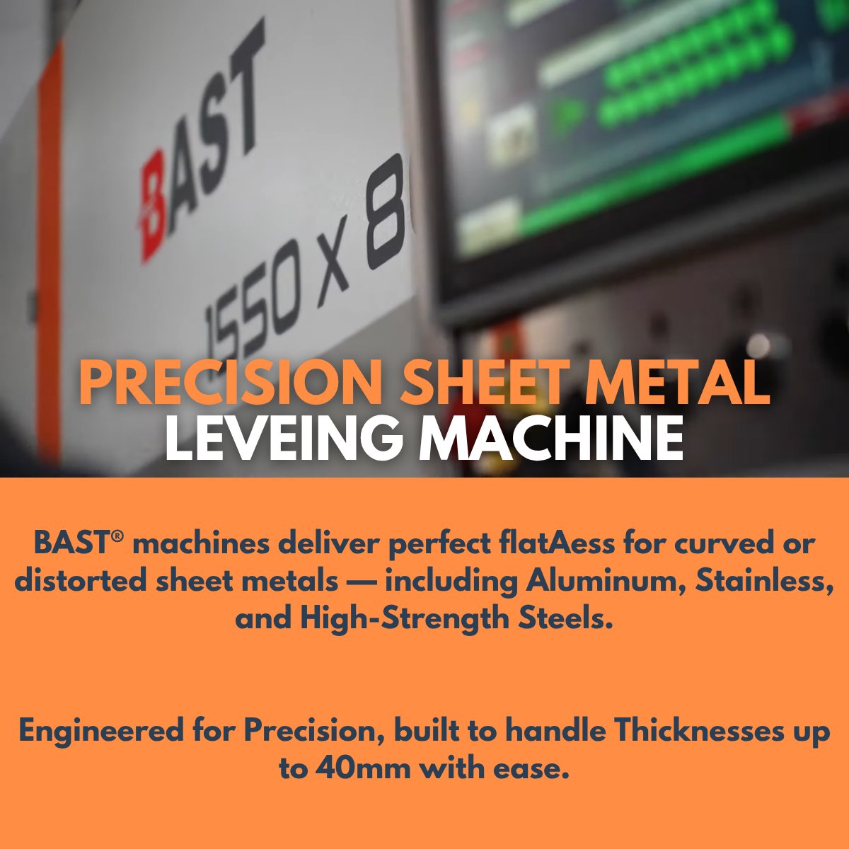 bastmachine's tweet image. 🌐 bastmachine.com 📧 info@mesemakina.com ☎ +90 224 241 24 01

#SheetMetal #StainlessSteel #LevelingMachine #BAST #MetalProcessing #PrecisionEngineering
