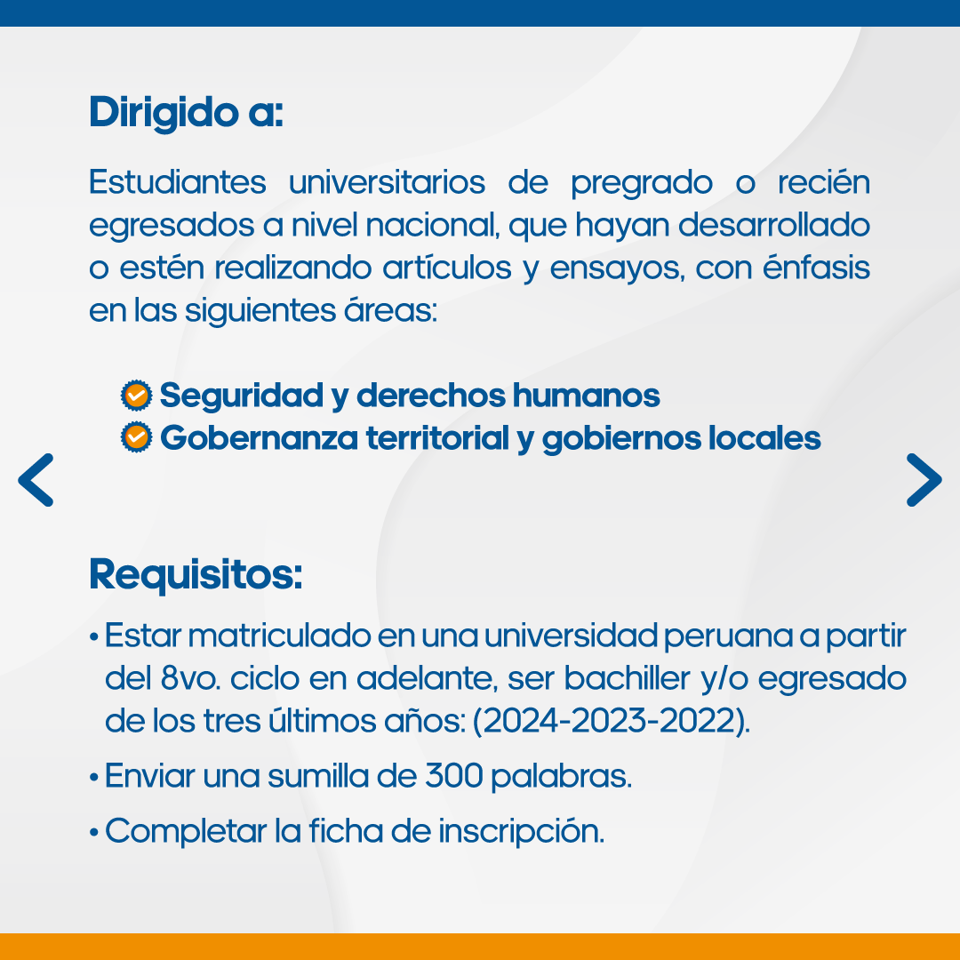 MigracionesPe's tweet photo. #MigracionesPerú y la RPU, con el apoyo de la Agencia de Cooperación Alemana GIZ, ofrecen 15 becas para la elaboración de artículos y ensayos, a través de "Impulsando la investigación migratoria" - 5ta edición.

Inscríbete en ➡ https://t.co/tCqxyaZ8l1
🗓 Fecha límite: 31 agosto https://t.co/1Q2xXzHS6I