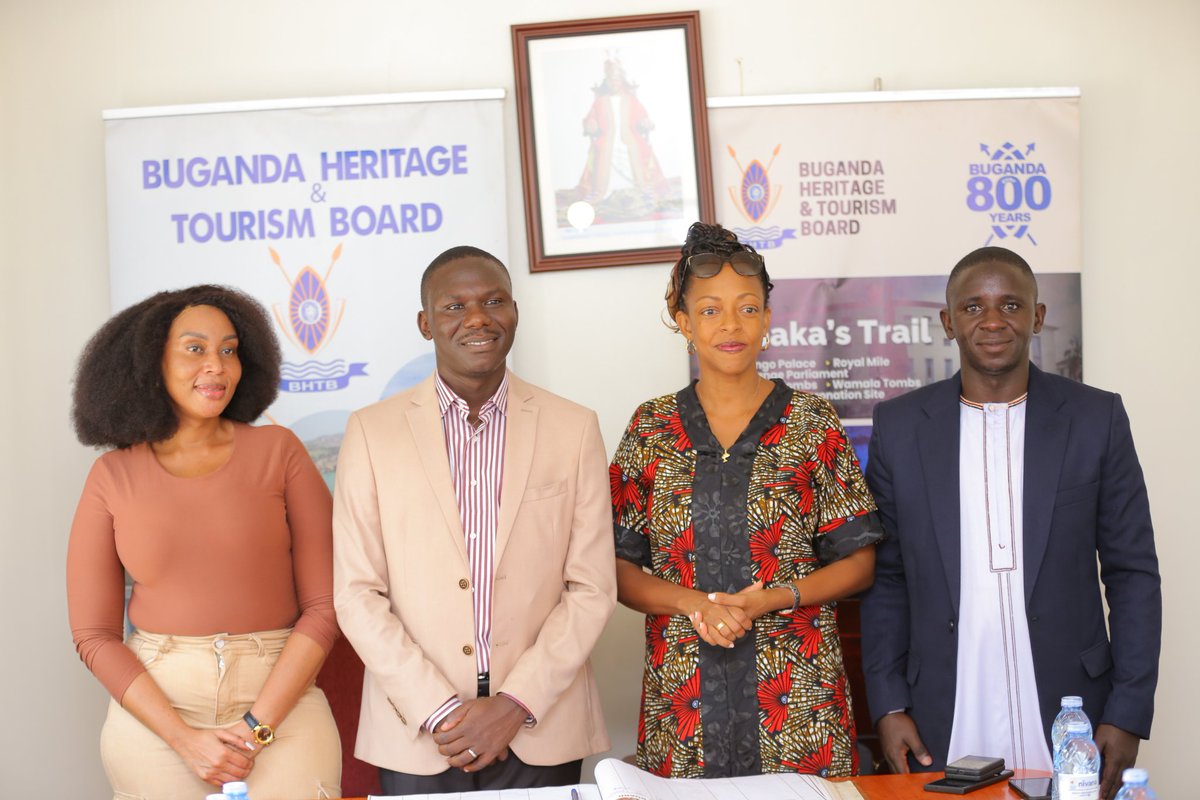Ssenkulu w’ekitongole kya Gavumenti eyaawakati eky’ebyobulambuzi <a href="/board_uganda/">Uganda Tourism Board</a>  <a href="/JulzKagwa/">Juliana Kagwa</a>  akyaliddeko Obwakabaka bwa <a href="/BugandaKingdom_/">Buganda Kingdom</a>  omulundi gwe ogusookedde ddala kasookedde alondebwa mu buweereza buno.
Ayaniriziddwa Ssenkulu w’ekitongole ky’ebyobulambuzi eky’Obwakabaka ekya