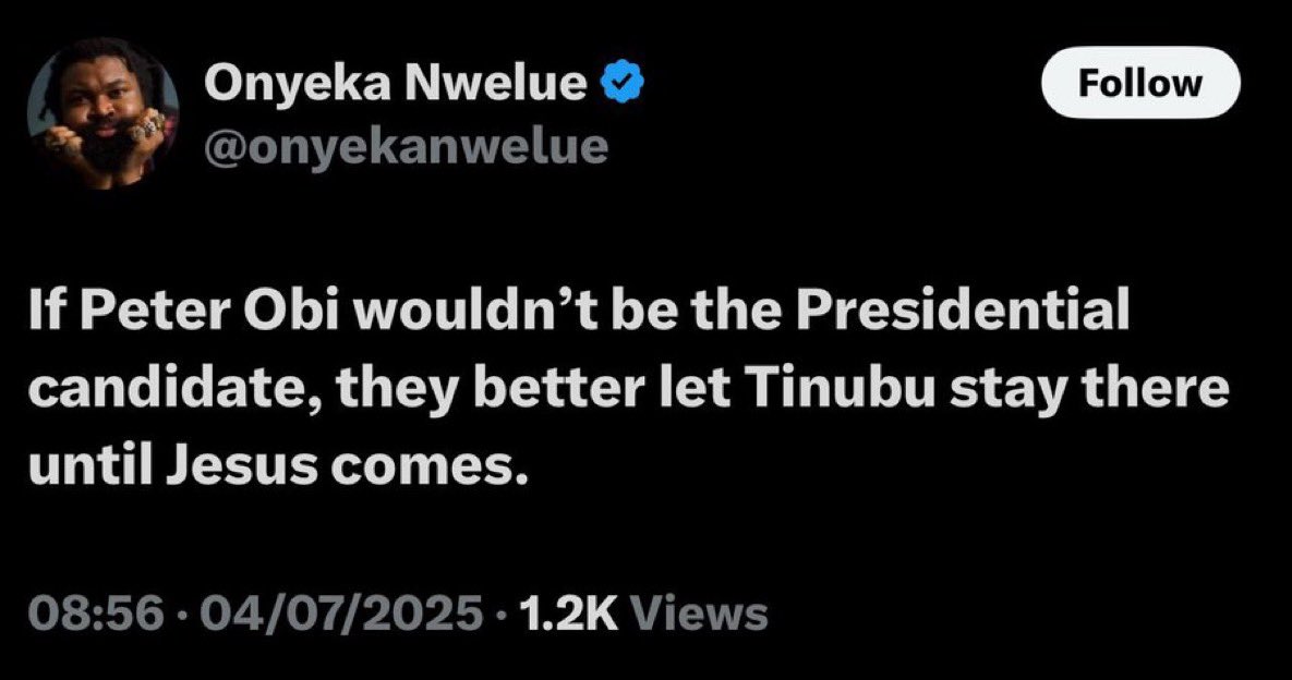 Confusion in the ADC camp of the Enemies of Asiwaju Bola Ahmed Tinubu already. 

This film go sweet gan..... 😂