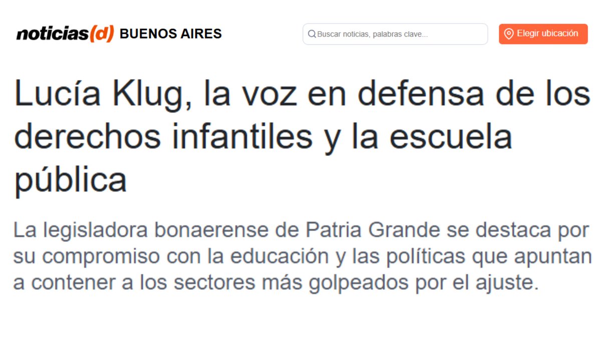 🇦🇷🚸En defensa de nuestros pibes y la escuela pública

Les compartimos una nota que refleja parte del trabajo que hacemos en la Legislatura: defender el derecho a la educación en un contexto donde se recorta por todos lados.

Podés leerla acá: noticiasd.com/nota/1005490