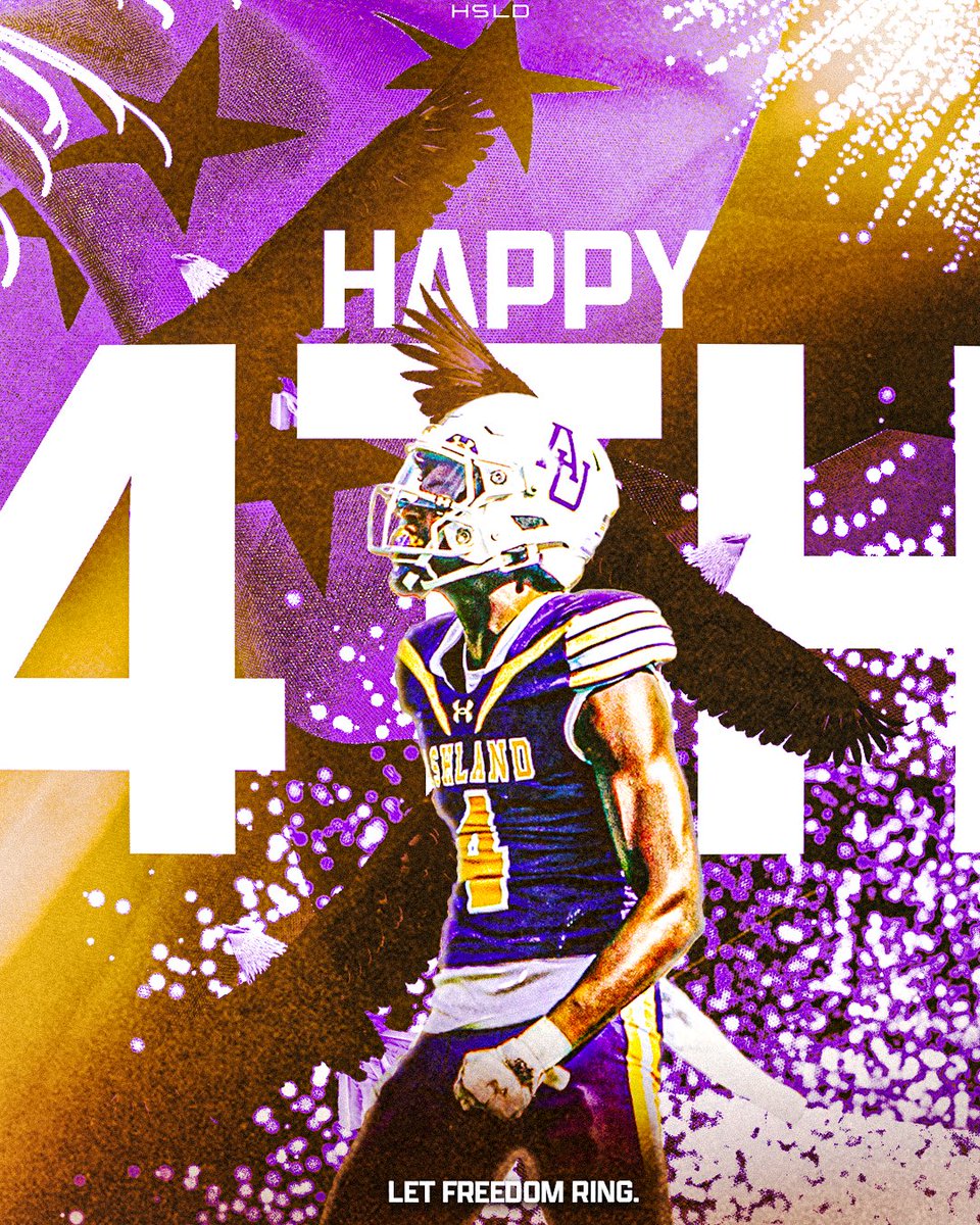 Ashland Football (@ashlandfb) on Twitter photo Happy Fourth Of July! Let. Freedom. Ring! #Raisetheflag #HSLD Happy Fourth Of July! Let. Freedom. Ring! #Raisetheflag #HSLD