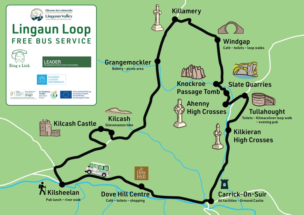 Neans McSweeney (@neansmcs) on Twitter photo Tune in to <a href="/RTECountryWide/">CountryWide</a> tomorrow and hear all about the <a href="/LingaunValley/">Lingaun Valley Tourism</a> <a href="/kilkennyLP/">Kilkenny LEADER Ptnr</a> Lingaun Loop free bus service and how it's encouraging locals and visitors to explore this ancient, magestic rural hinterland on the KK/Tipp border. Tune in to <a href="/RTECountryWide/">CountryWide</a> tomorrow and hear all about the <a href="/LingaunValley/">Lingaun Valley Tourism</a> <a href="/kilkennyLP/">Kilkenny LEADER Ptnr</a> Lingaun Loop free bus service and how it's encouraging locals and visitors to explore this ancient, magestic rural hinterland on the KK/Tipp border.
