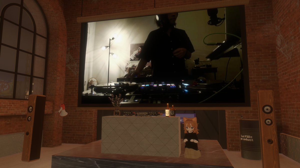 cube_mm's tweet photo. Bar Rest #VRChat #BarRest https://t.co/sjjSDMargB