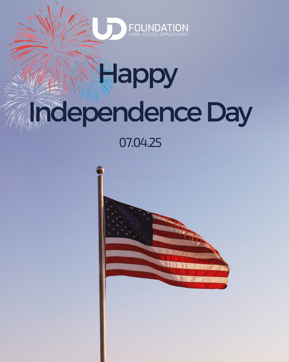 Today, we honor the spirit of freedom and the power of community. Wishing everyone a safe and meaningful Independence Day from all of us at the Udonis Haslem Foundation. 🇺🇸✨
#HopeAccessOpportunity #IndependenceDay