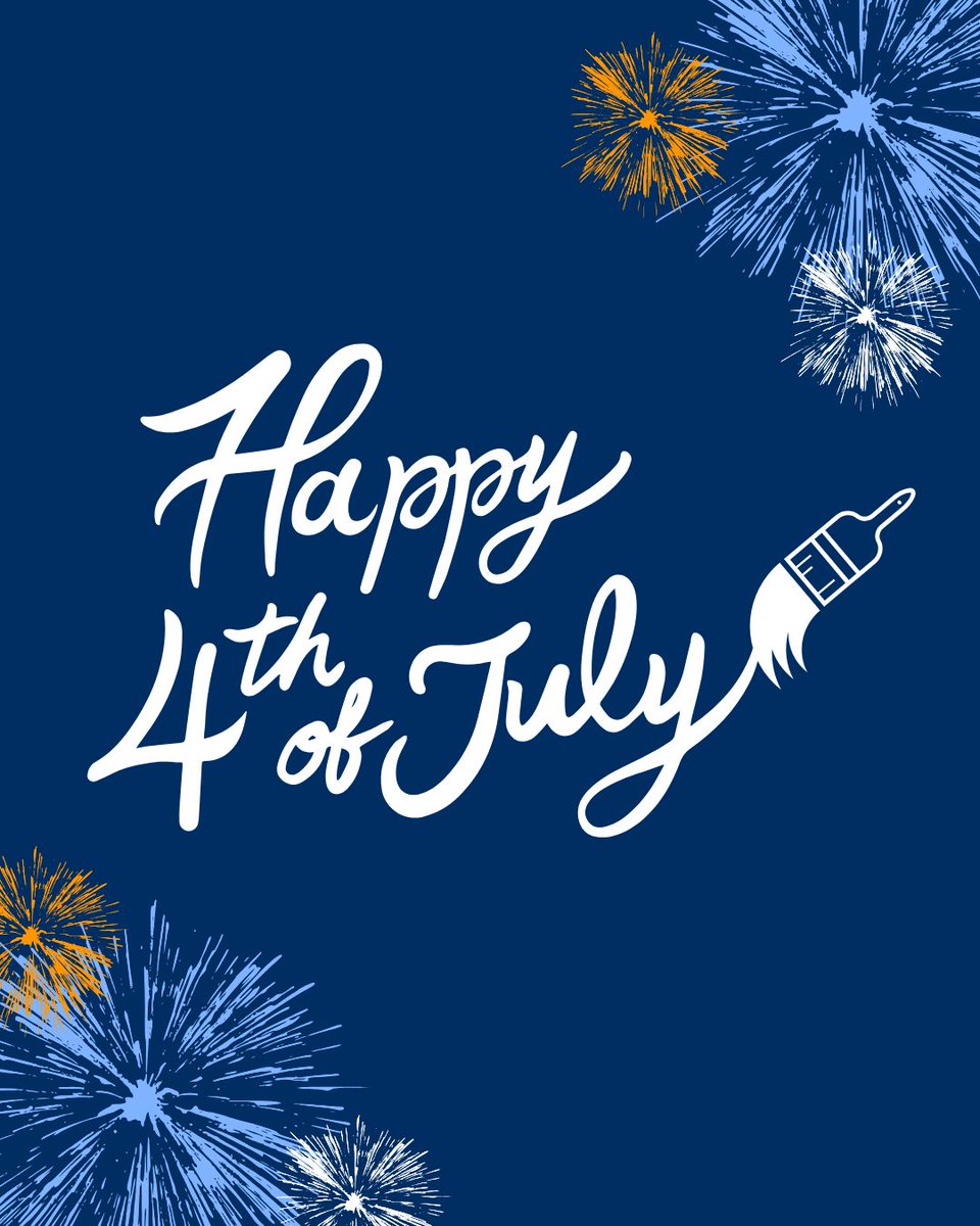 ArchPainting's tweet image. Wishing you a safe and joyful 4th of July from all of us at Arch Painting! 🎆🇺🇸