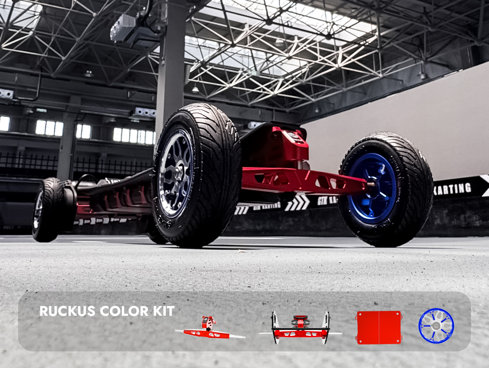 It's hard to be boring with this much customization capability on a board this fun. New custom color Ruckus options are available.
Ruckus color kit :
ridepropel.com/electric.../ru…
Ruckus:
ridepropel.com/electric.../pr…
#PropelEV #PropelProud #electricskateboard #EBOARD