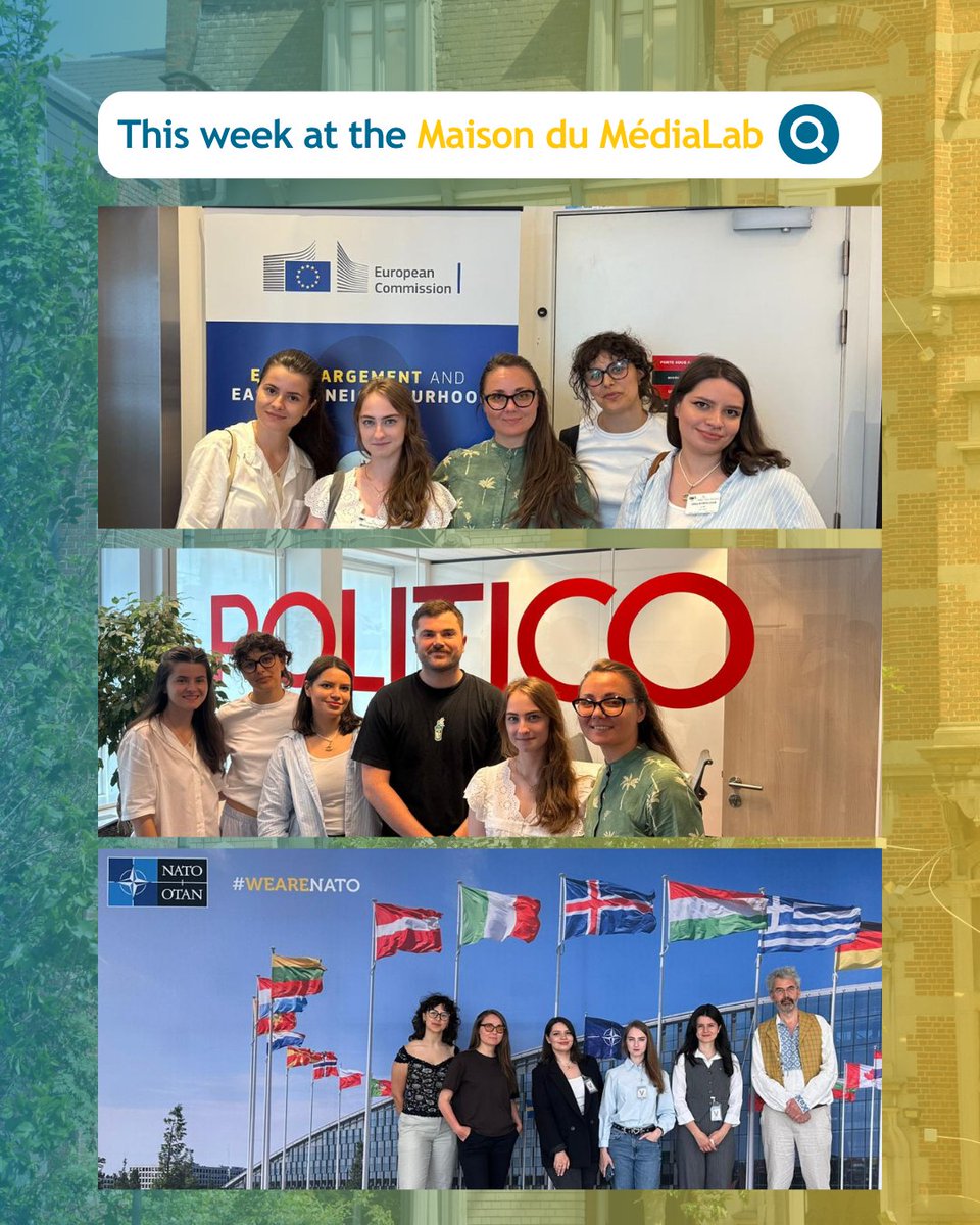 Europe MédiaLab (@europemedialab) on Twitter photo 📍 Week in Review at Maison du MédiaLab
💫 Our new wave of Eastern journalists kicked off their Brussels journey with study visits to <a href="/mlexclusive/">MLex</a> , <a href="/POLITICOEurope/">POLITICOEurope</a> , <a href="/eu_enlargement_/">EU Enlargement & Eastern Neighbourhood 🇪🇺</a> , and <a href="/NATO/">NATO</a> Headquarters: linkedin.com/posts/europeme… 📍 Week in Review at Maison du MédiaLab
💫 Our new wave of Eastern journalists kicked off their Brussels journey with study visits to <a href="/mlexclusive/">MLex</a> , <a href="/POLITICOEurope/">POLITICOEurope</a> , <a href="/eu_enlargement_/">EU Enlargement & Eastern Neighbourhood 🇪🇺</a> , and <a href="/NATO/">NATO</a> Headquarters: linkedin.com/posts/europeme…