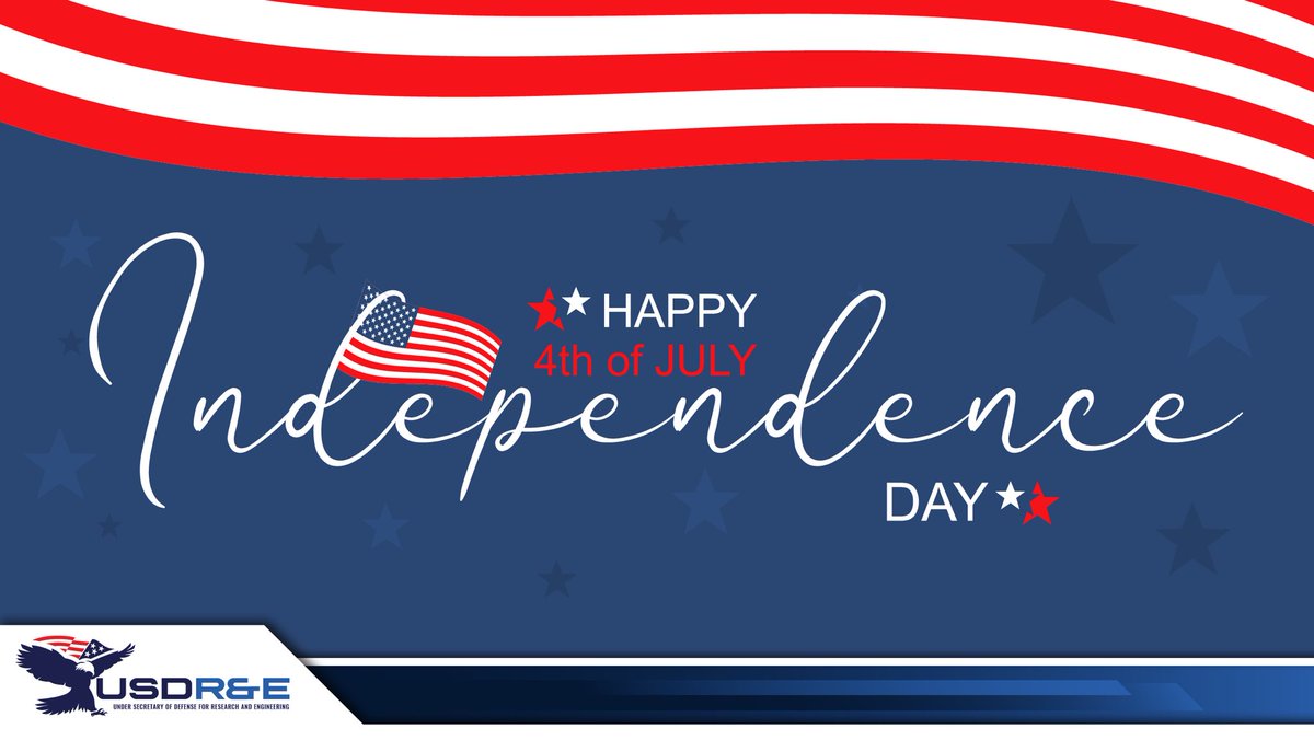 DoDCTO's tweet image. Land of the free, home of the brave, and AMERICAN MADE 🇺🇸
Happy 4th of July!