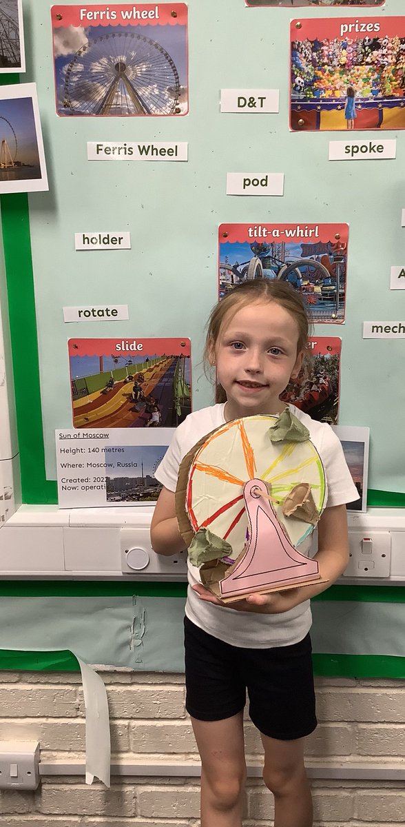 A selection of the wonderful Ferris wheels created by #Year2 #DT