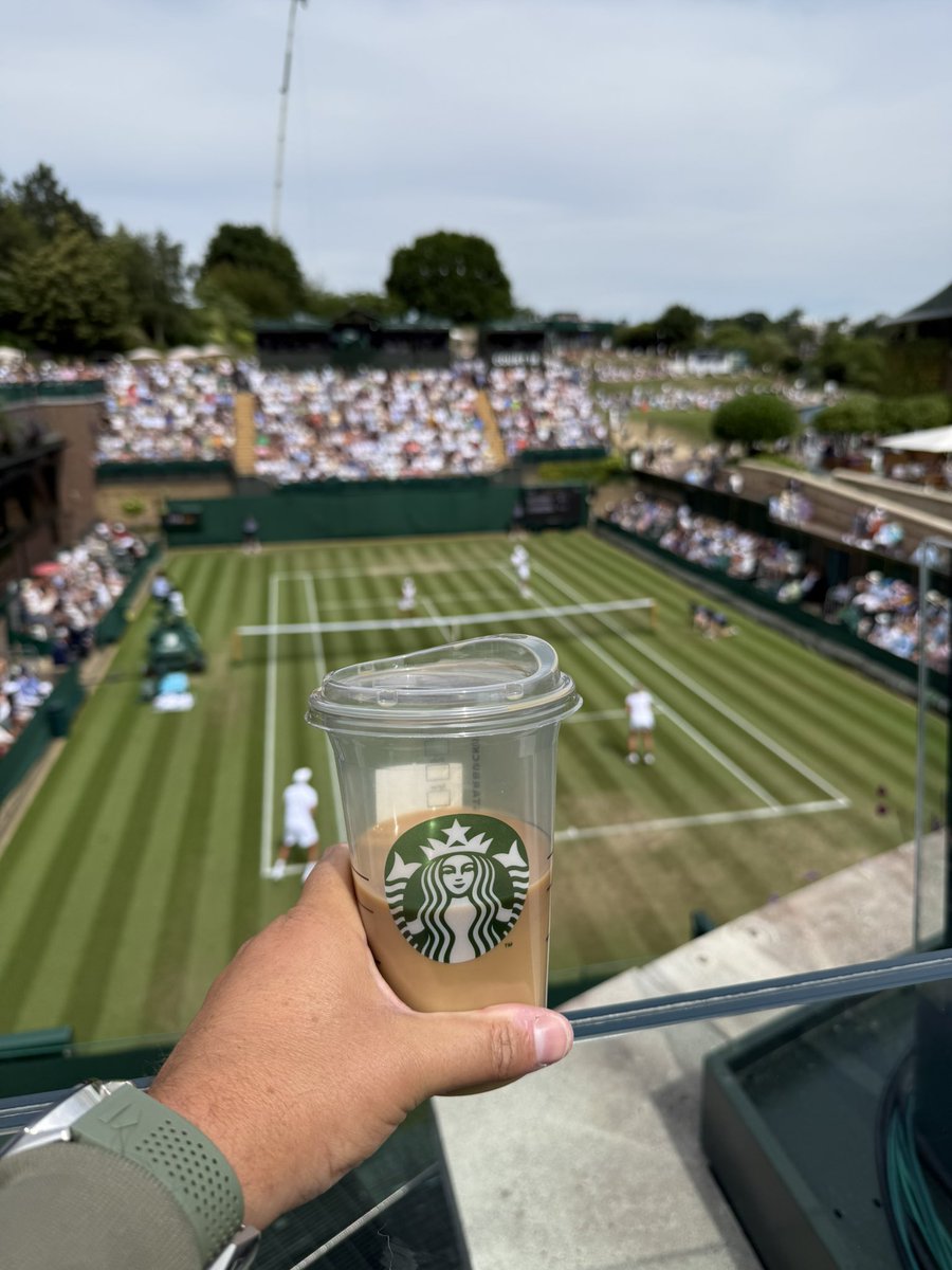 a british tradition.  4th of july. 

american coffee x <a href="/Wimbledon/">Wimbledon</a> 

#wimbledon