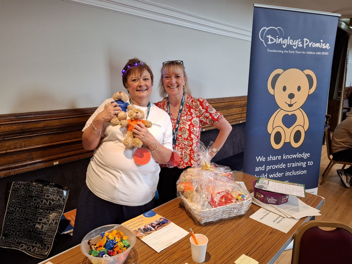 Dingley's tweet image. Our CEO Catherine Mole MBE delivered a keynote speech today at the Kirklees EY SEND and Wraparound Conference. We're so grateful for the EY professionals, local authorities and settings that are passionate about inclusion and dedicated to ensuring every child gets the best start!