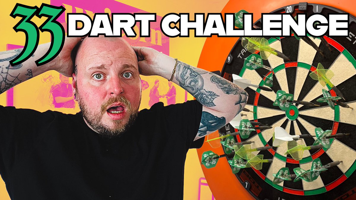 THE ULTIMATE DARTS CHALLENGE… 

It’s my birthday so be nice 😘

youtu.be/VdiGB2GpAXU?si…