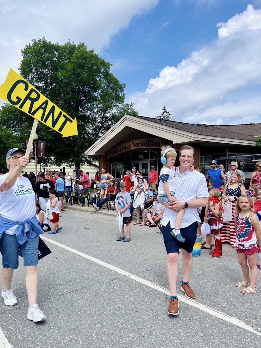 grant_hauschild's tweet image. 🎆 Tower and Ely know how to do the 4th of July right. These parades are classic small-town America. Flags waving, bands playing, and communities coming together to celebrate our freedom. Always a highlight of the summer! Happy Independence Day! 🇺🇸