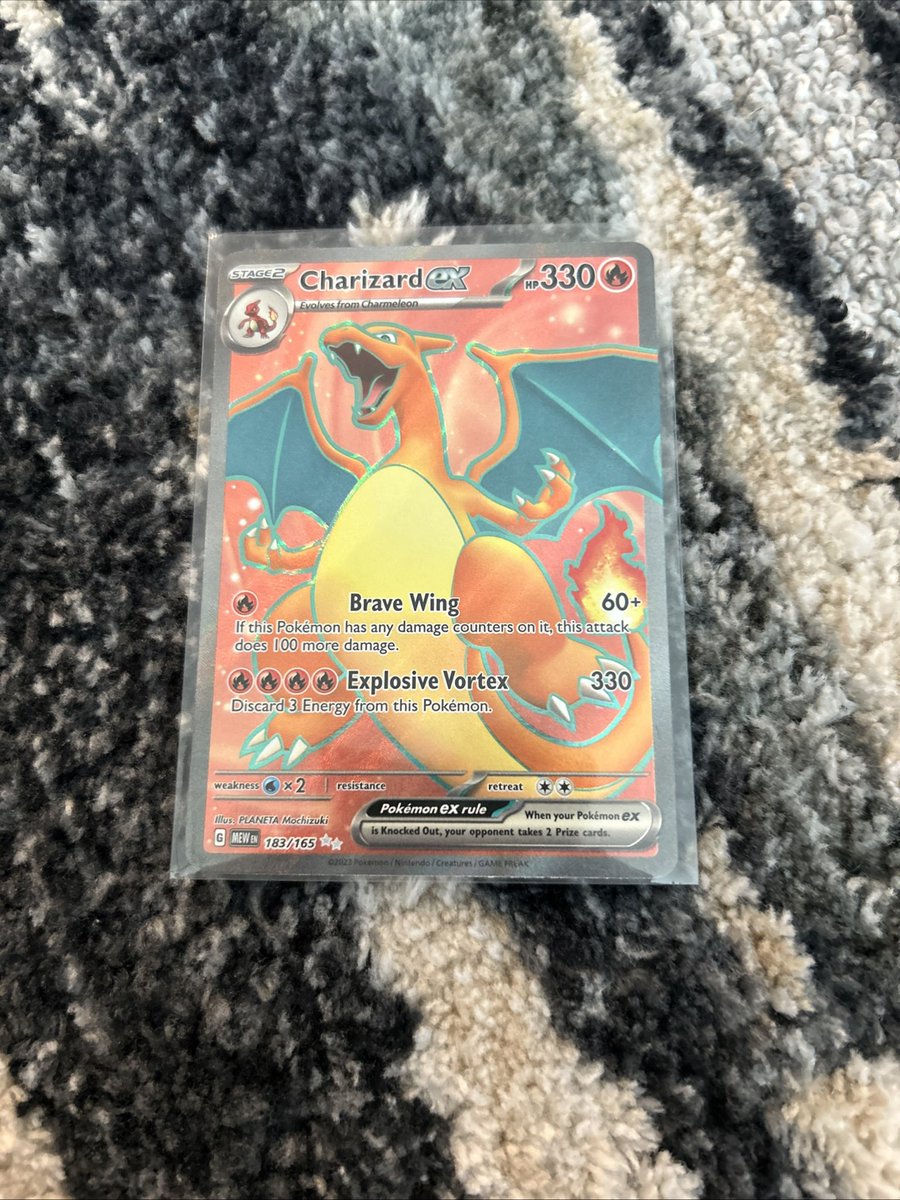 🎉 DAY 5 GIVEAWAY – Charizard EX Full Art 🔥

Same giveaway, just giving more people a shot 👇

To enter:
1.Like + Repost ❤️🔁
2.Follow me
3.Comment a random number (1–10,000) 💬

Only ONE entry total — don’t enter again if you already did!

Good luck, everyone!