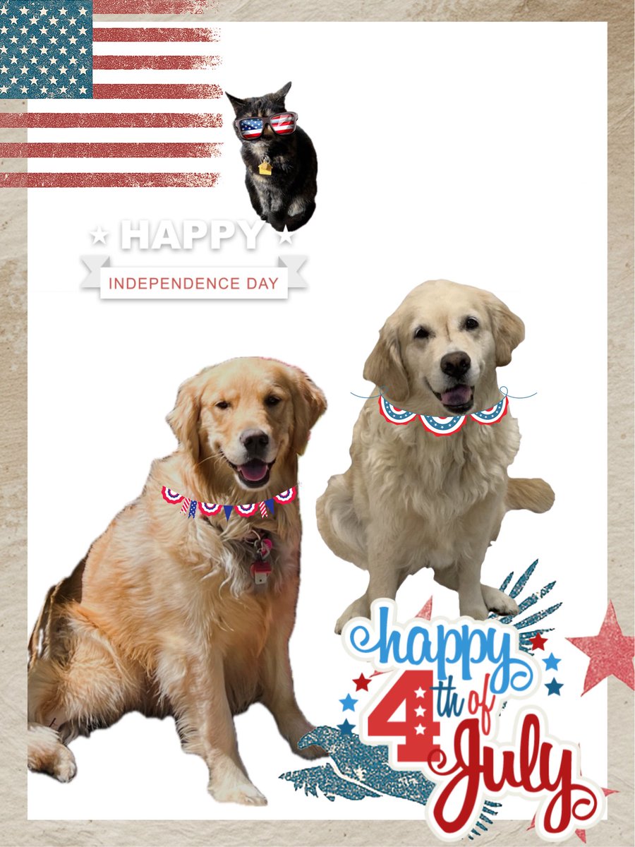 headdoc03's tweet image. Happy 4th of July frens for those who celebrate! 🇺🇸 249 years and still standing through the good and the bad!! We will be having our annual barbecue tomorrow since husis has to work today!
Wishing everyone a fun and safe long weekend and sending big comforting hugs to…