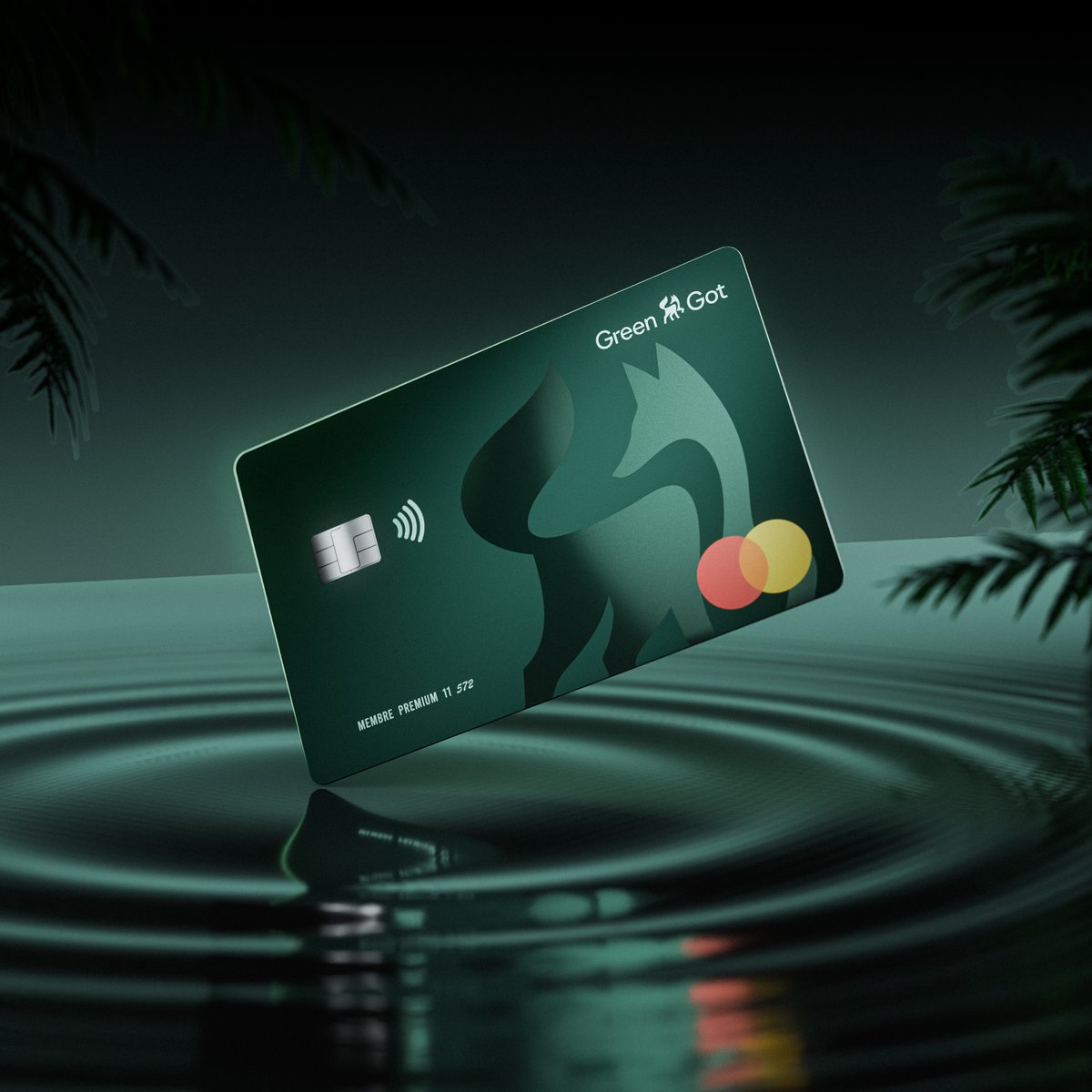 SlakzieArt's tweet photo. J'ai profité de la refonte de @Green_Got_, pour réaliser 2 rendus 3D de leur carte bancaire 🍃 https://t.co/uV0cy0UpBx