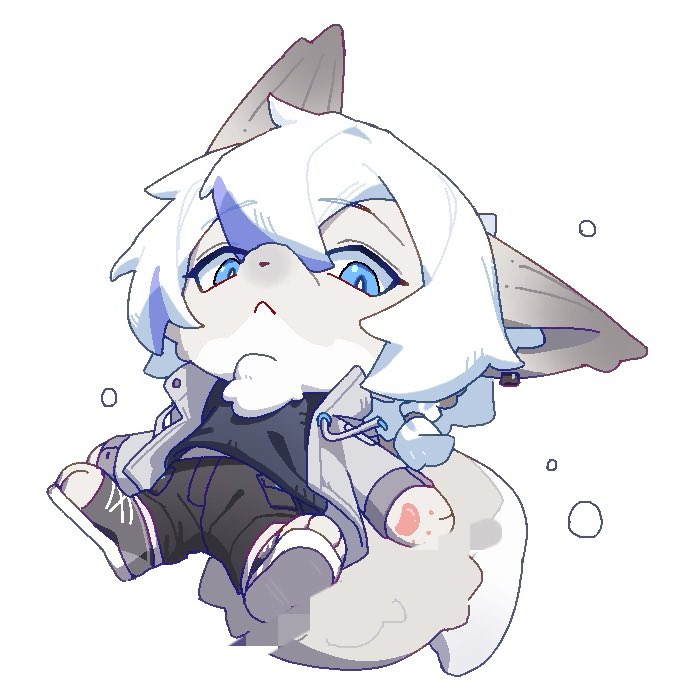 waist7788's tweet image. 这种白色的狗最有心机
