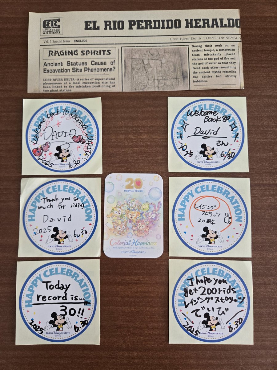 Agentdave7's tweet image. Of course I had to return to Tokyo DisneySea! I was so worried I wouldn't see anyone from last year. To my surprise, many cast members are still here and they recognized me! It was absolutely amazing! Can't wait to return.