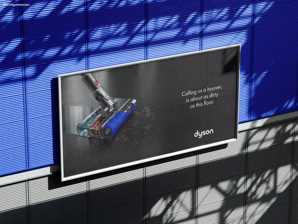 One Minute Brief of the Day: Create posters to advertise #VacuumCleaners <a href="/OneMinuteBriefs/">One Minute Briefs ⏱️</a> <a href="/Dyson/">Dyson</a>