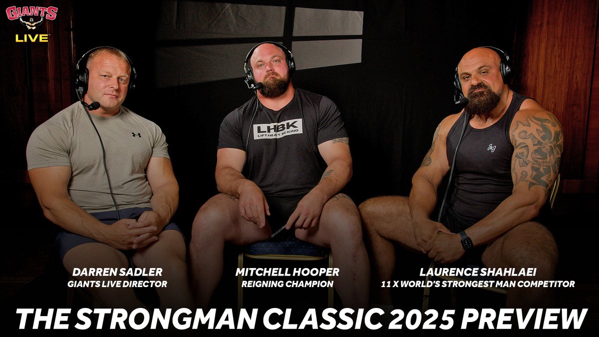The Strongman Classic 2025 Preview

Full video: youtu.be/jctF1pSZyLE
