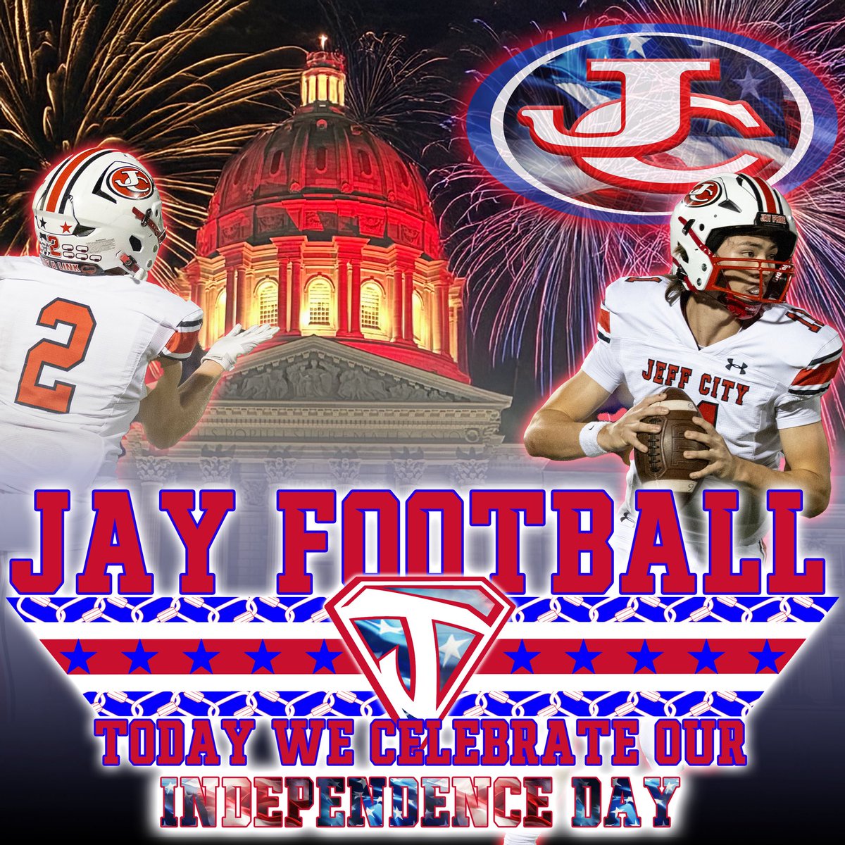 JayPrideFB's tweet image. TODAY WE CELEBRATE OUR INDEPENDENCE DAY!!!