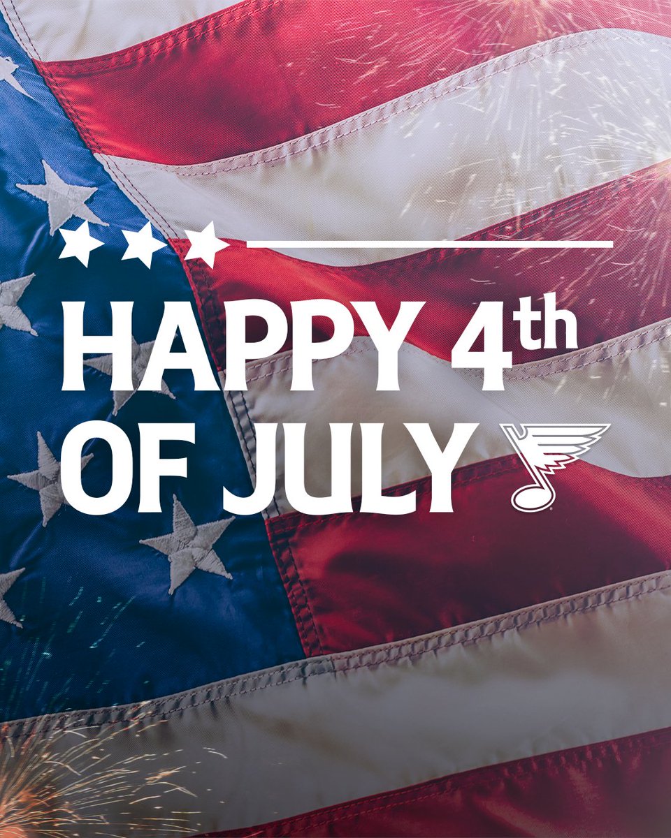 Have a safe and happy Independence Day, Blues fans!