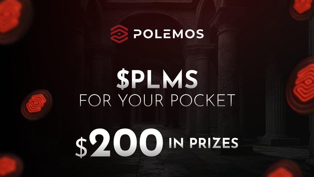 It's Friday! 🥳

$PLMS is available to snag for a few lucky participants!

👉 gleam.io/4dWCo/plms-for…

Don't miss your chance to get a leg up on the Web3 race!