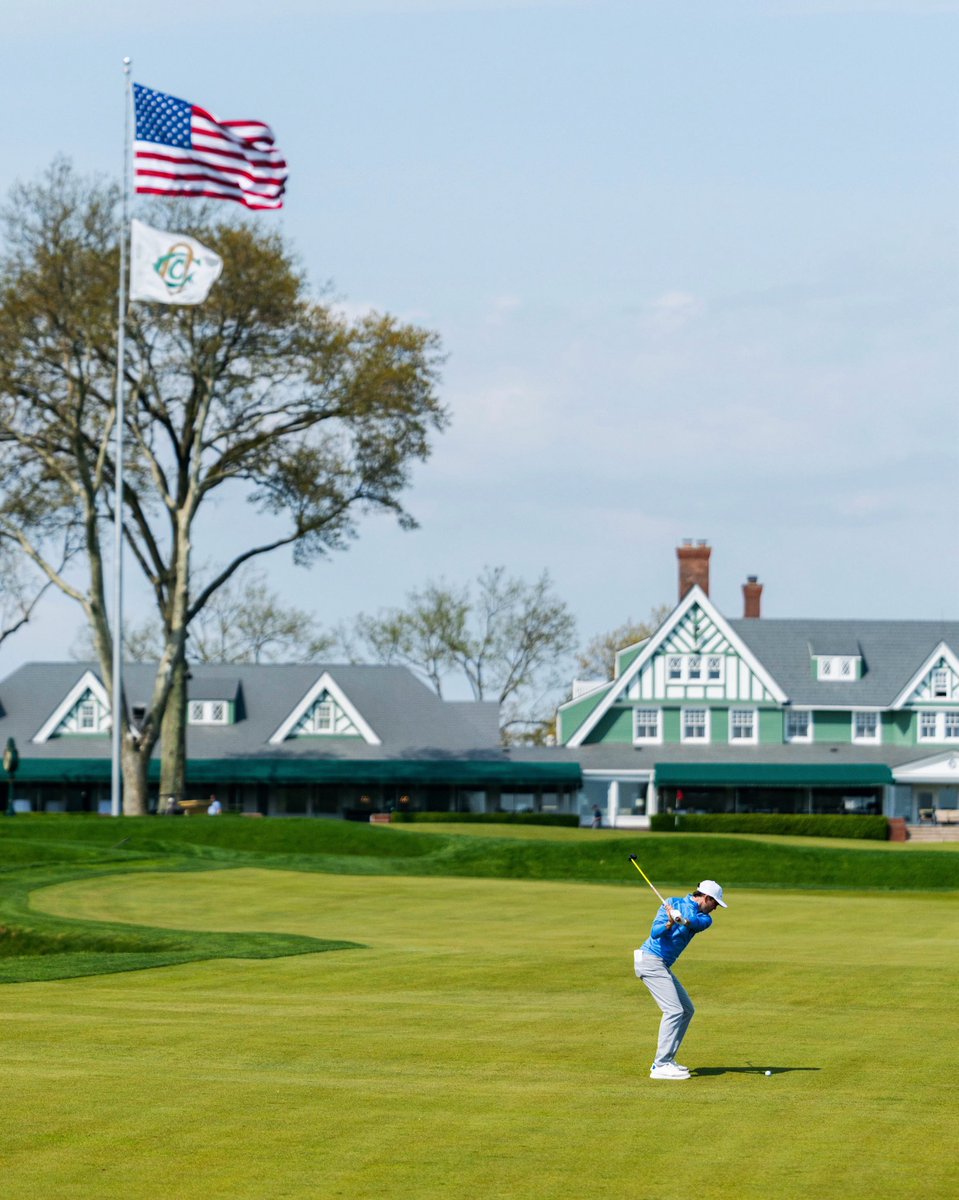 Red, white and blue, best appreciated with some green. Happy 4th from all of us at Peter Millar.