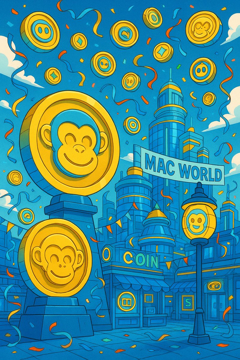 MacCoinBase's tweet image. ☀️ MAC COIN HITS THE ROOFTOP ☀️

We’re posted up at the Hyatt Centric rooftop in Brickell 🎯

First 10 people to find the flyer, take a selfie, tag us &amp;amp; DM your wallet address get 10,000 MAC each 🐒💥

Yes, we’re serious. Come grab your bag 💰

#MacCoin #Brickell #MiamiCrypto
