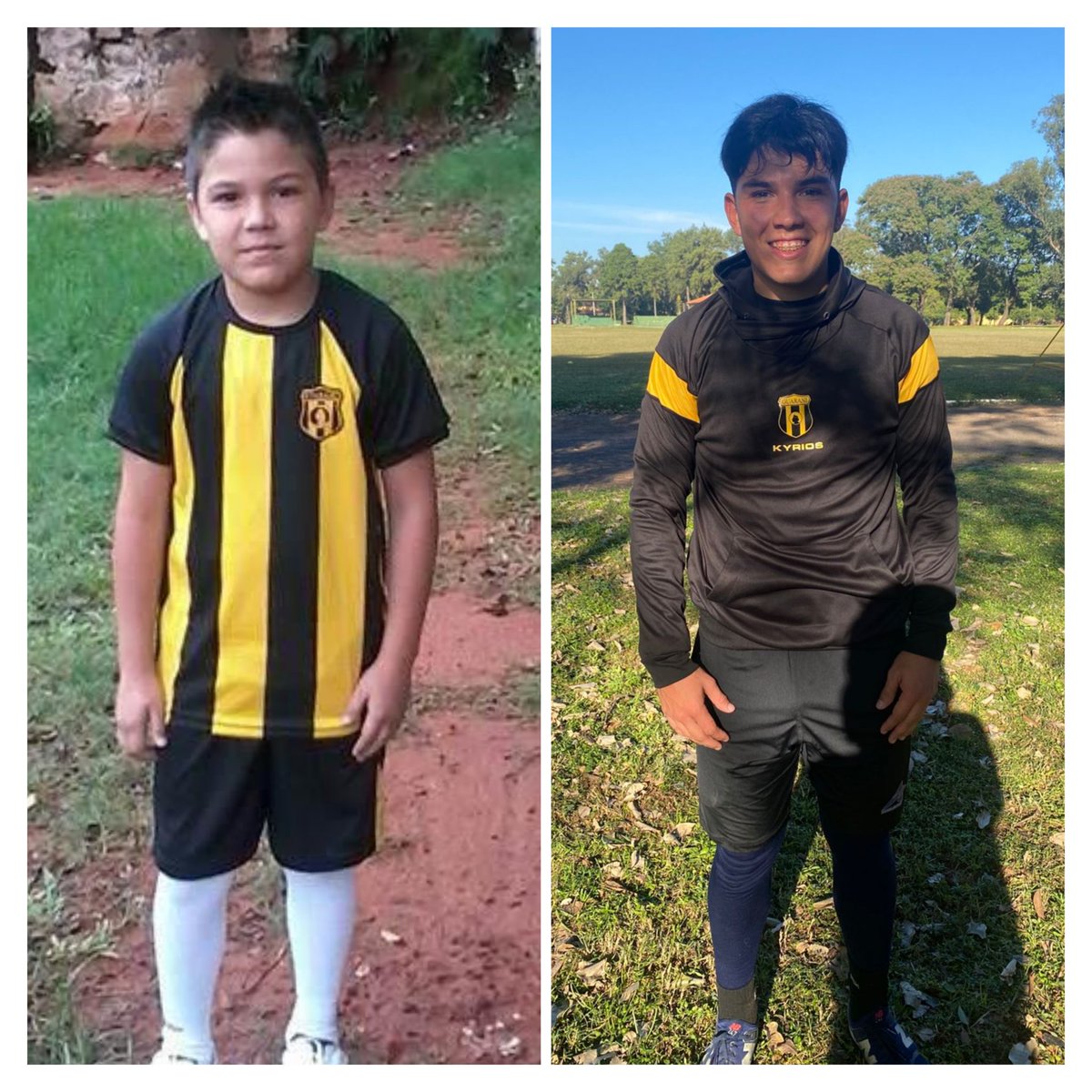 Y un día volvió, donde todo empezó!
Es un sueño cumplido para mi poder decirles que Lucas Troche volvió a la Tolderia.
Comenzó de Niño y hoy vuelve con la Mayoría de edad a vestir estos colores.🖤💛🖤💛
Paso a paso, todo a su tiempo, los sueños están para ser cumplidos 
#Guarani