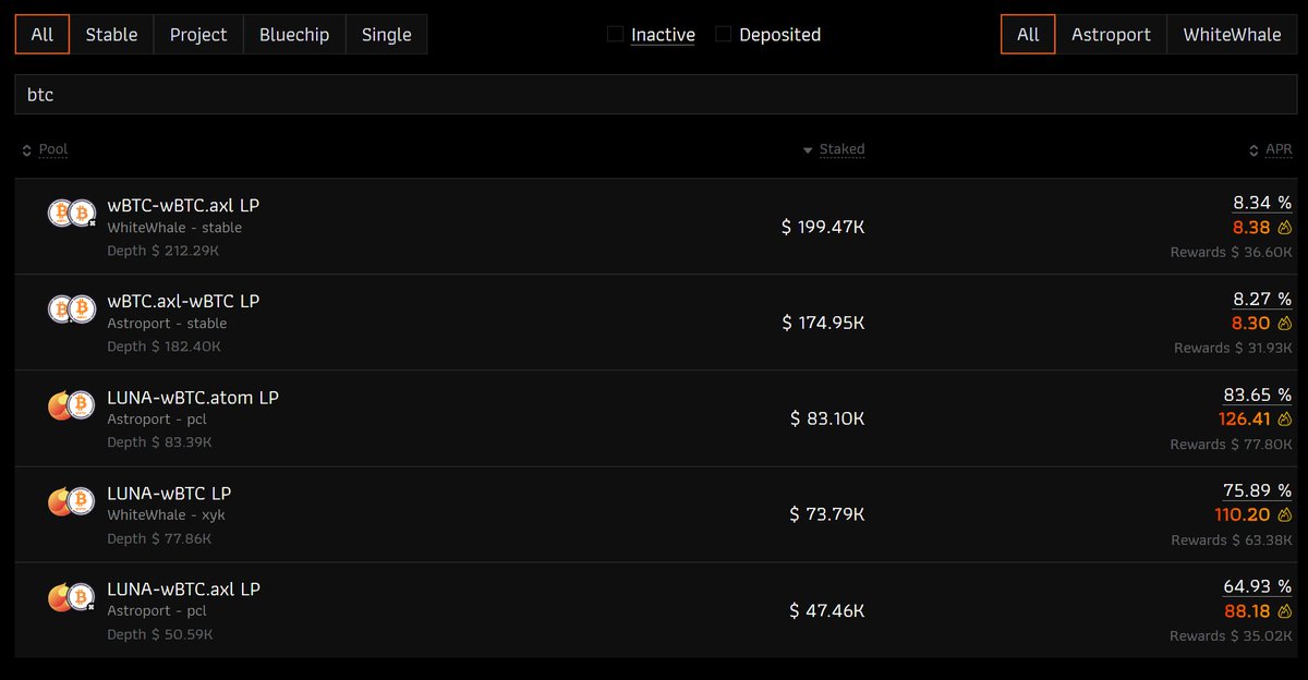 A deep dive into Bitcoin in Cosmos: A 🧵

1) <a href="/osmosiszone/">Osmosis Zone</a> 

At the moment, Osmosis is the home of BTC in Cosmos. They have a whopping $12.4m of liquidity in their allBTC pool which allows free 1:1 swapping between all the different flavors of wBTC, plus cbBTC, nBTC and ckBTC.