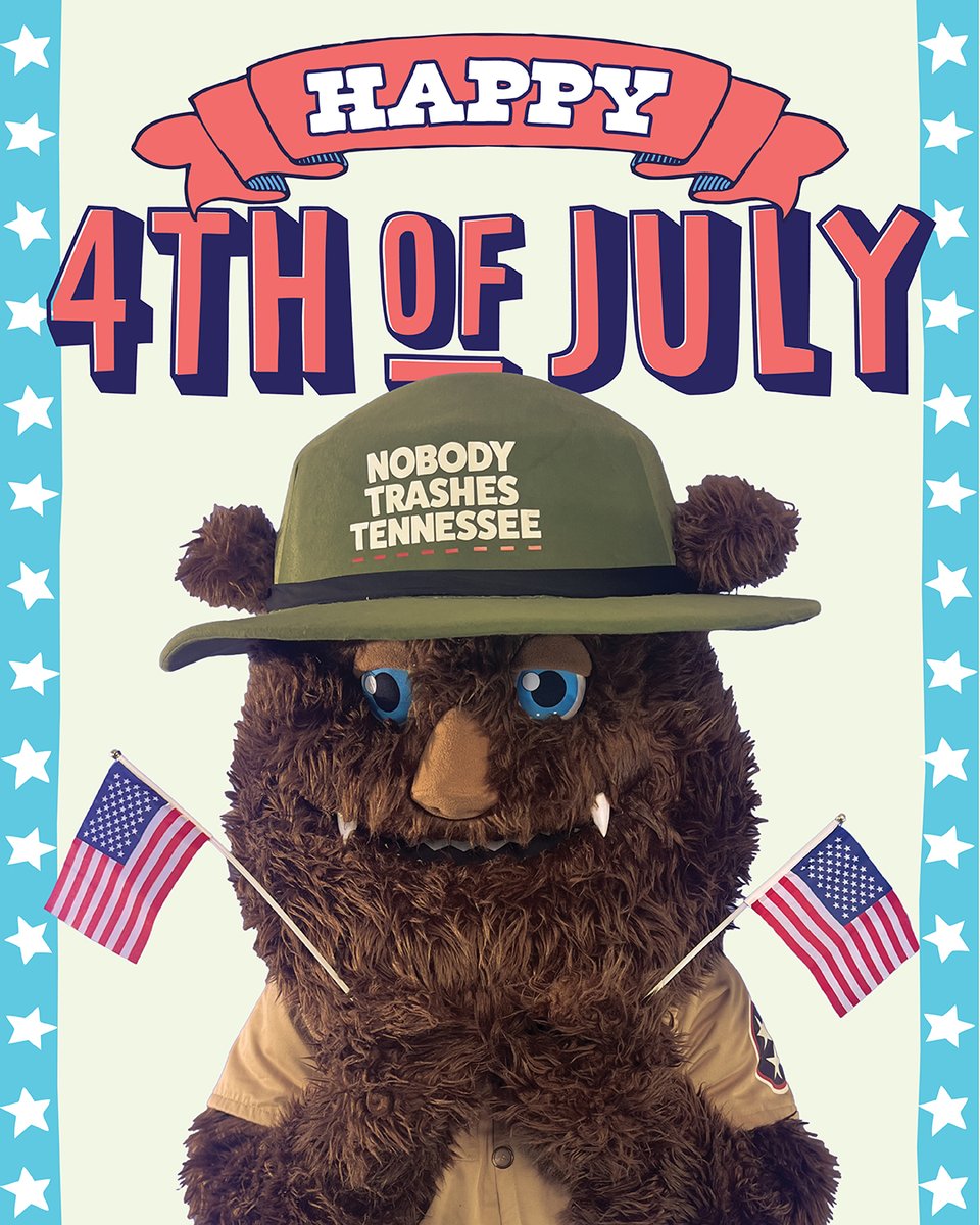 Happy 4th of July from Nobody Trashes Tennessee! 🇺🇸

Today we celebrate freedom, community, and the beauty of our great state. 

🎆 As you enjoy cookouts, parades, and fireworks, don’t forget to leave every place better than you found it.

#NobodyTrashesTennessee