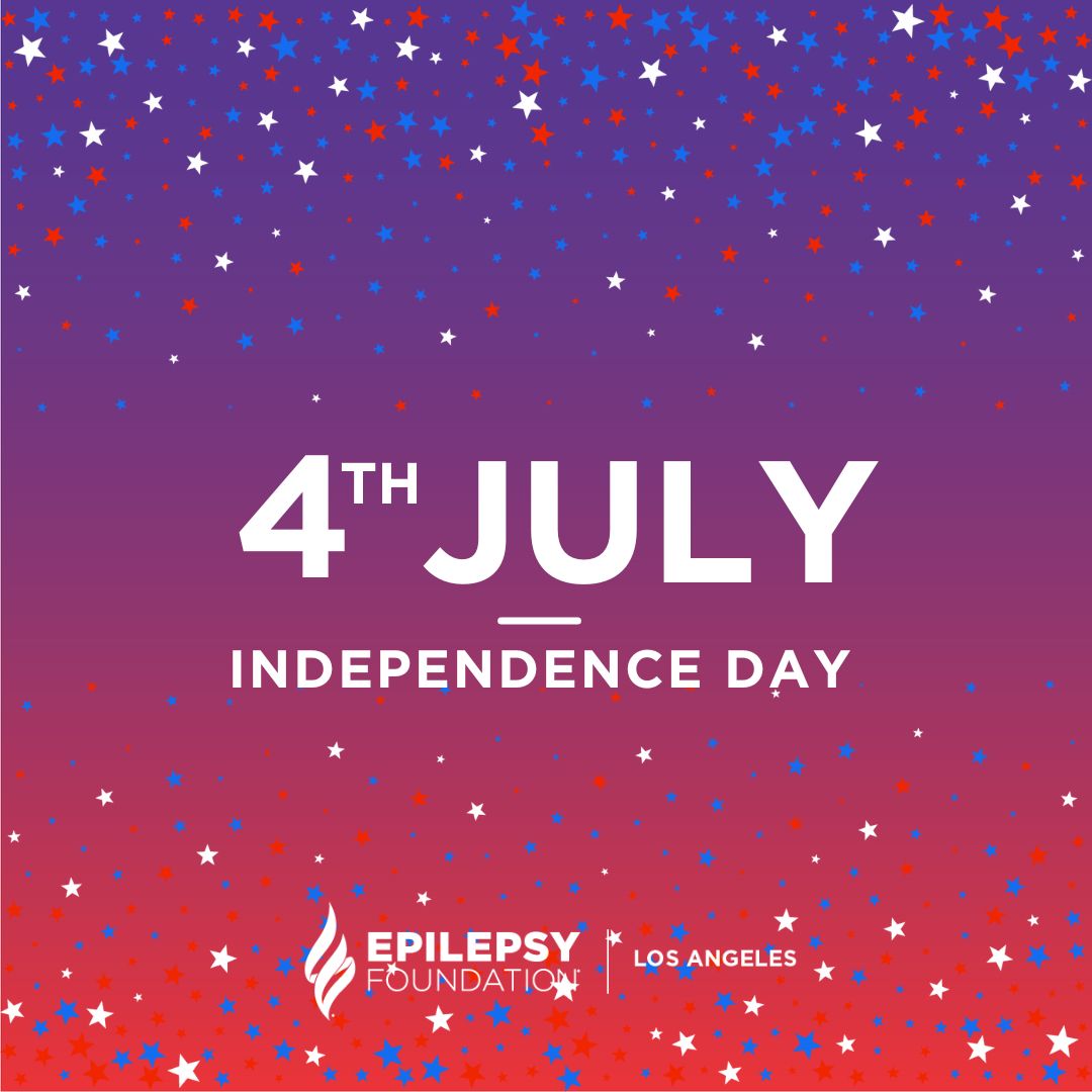 EpilepsyFdnLA's tweet image. Hope you have a safe and Happy Independence Day! ๐๐โจ
โ
Epilepsy Foundation's 24/7 Helpline is available at 1-800-332-1000 (en Espaรฑol 1-866-748-8008) if you need resources, referrals, or support. ๐