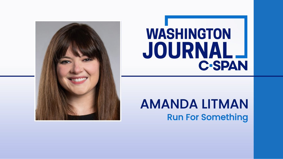SUN| Run for Something's Amanda Litman discusses her groups effort to help elect young progressives to public office and the state of the Democratic party.

Watch live at 9:15am ET!
