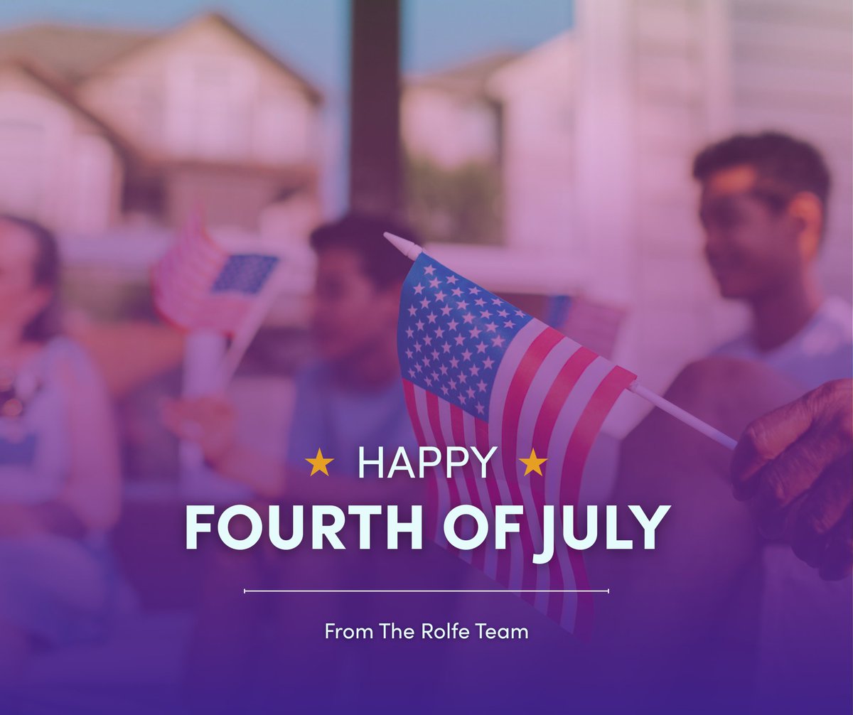 RolfeFoundation's tweet image. Happy 4th of July from Rolfe Pancreatic Cancer Foundation! Today, we celebrate the spirit of freedom and unity. Enjoy the festivities with your loved ones, and stay safe. 🎆🎉
#FourthOfJuly #IndependenceDay