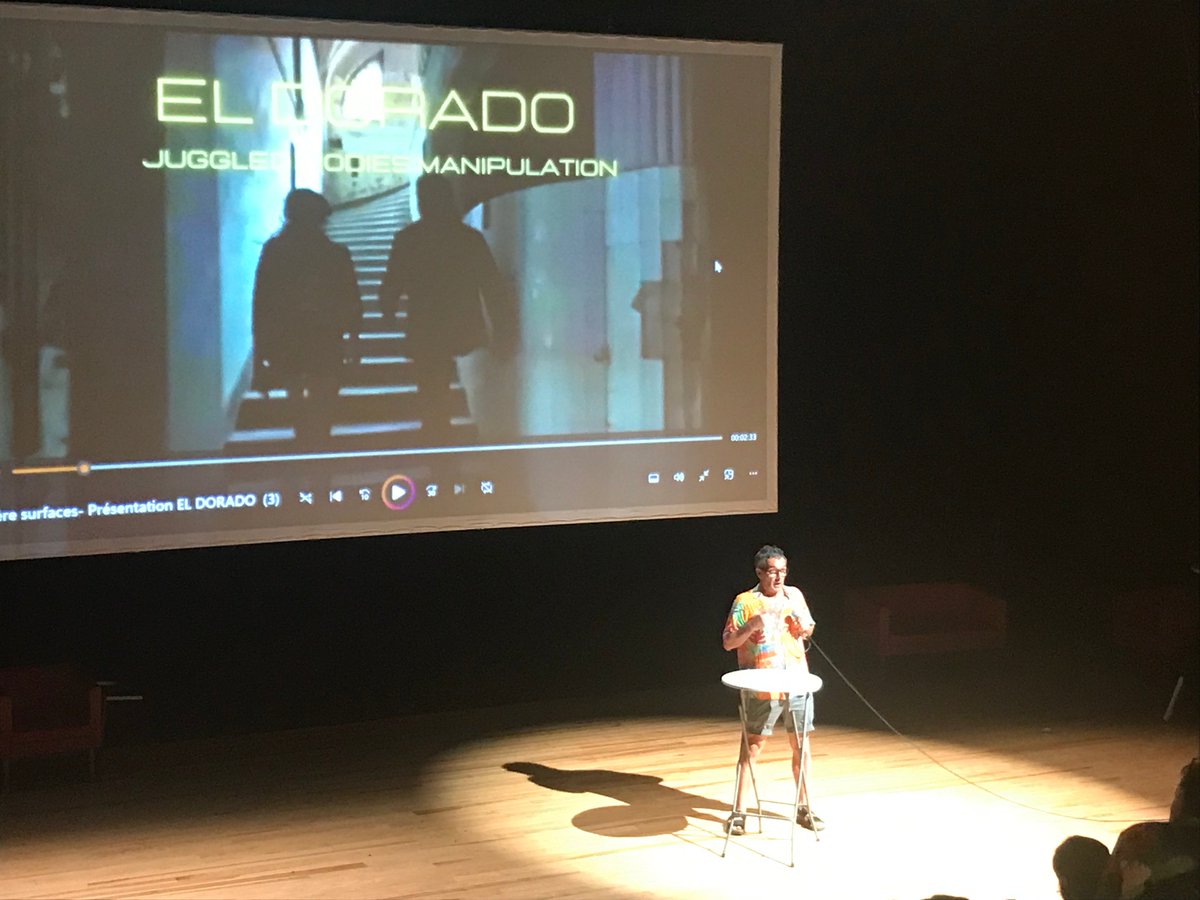 🎪 La #CompagnieNDE – Nicanor De Elia nous a dévoilé son univers singulier lors des présentations à #CratèreSurface. Nous avons découvert un nouveau regard sur la création contemporaine avec son spectacle El Dorado !